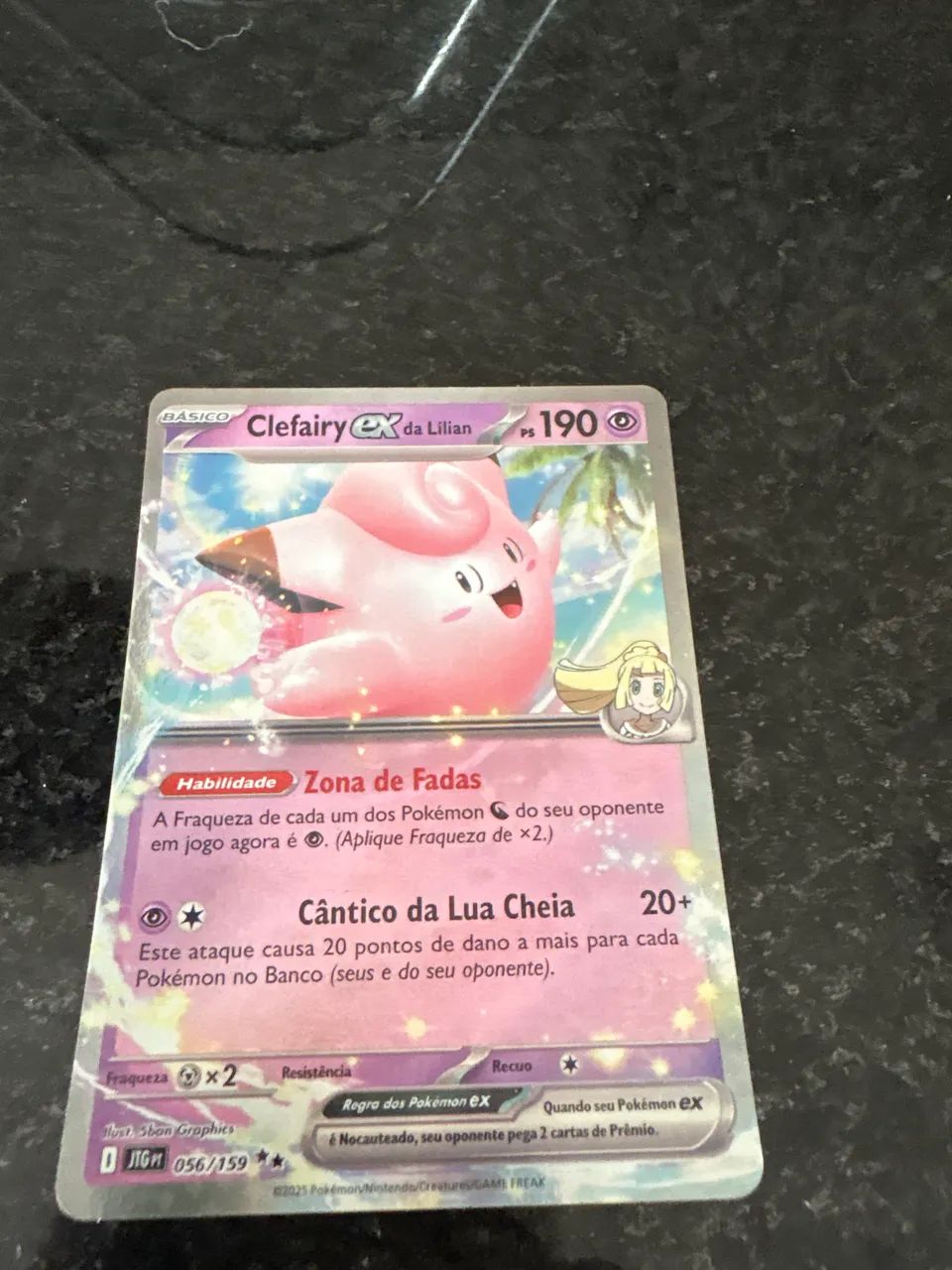 Carta Pokémon clefairy 