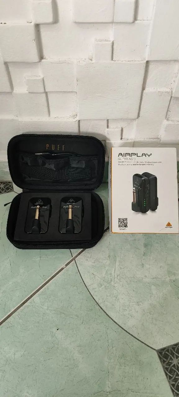 Transmissor Behringer AG10 com case e caixa original 