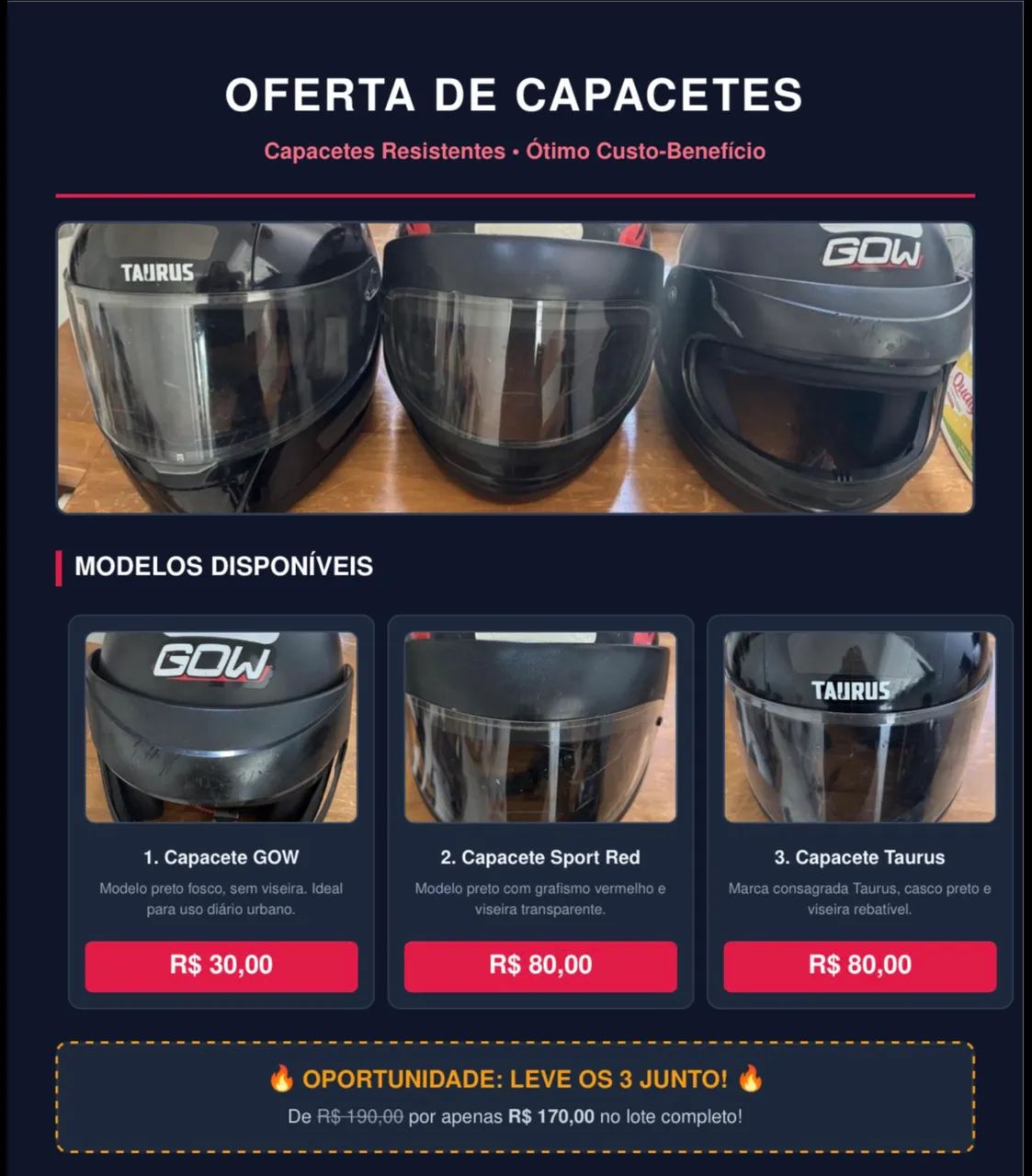 Capacetes