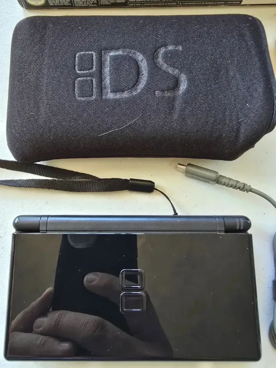 Console Nintendo Ds Lite Pto Completo Com Caixa E Acessórios - Foto 3