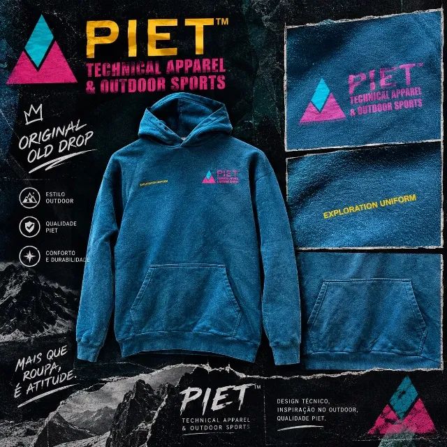 Moletom PIET, drop antigo  - Foto 4
