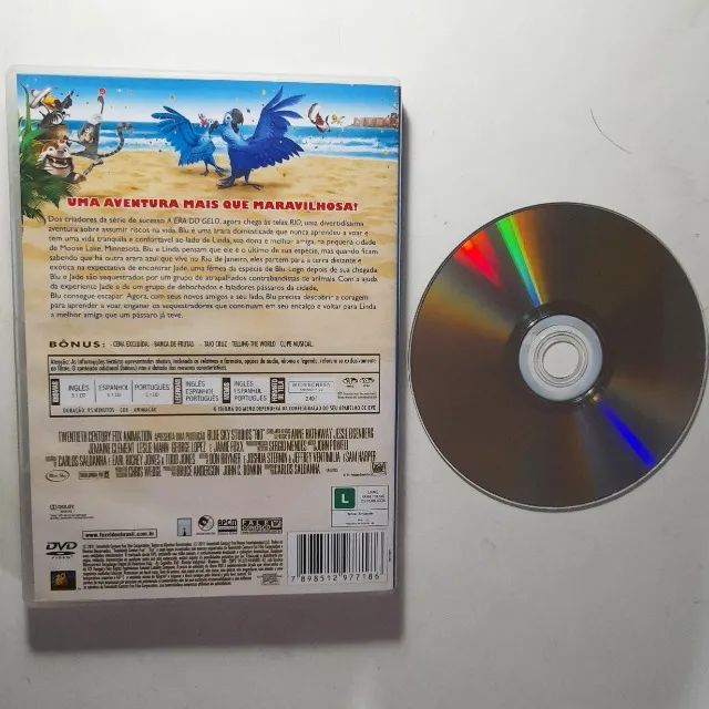 Dvd Rio, Fox Animation. Seminovo. - Foto 3