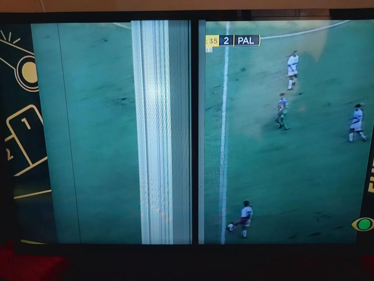 TV Philips 46" Full HD - Funcionando | Com Listra na Tela - Foto 2