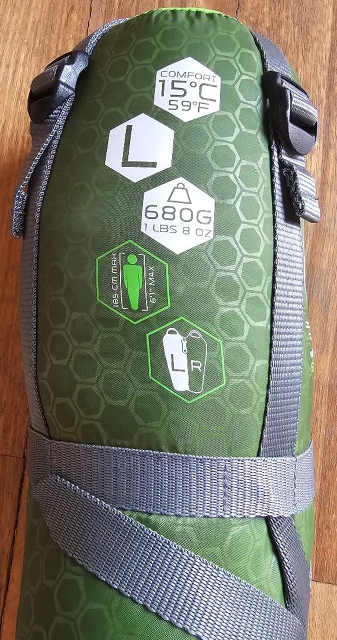 Saco de dormir decathlon ultralight 15? G  - Foto 3