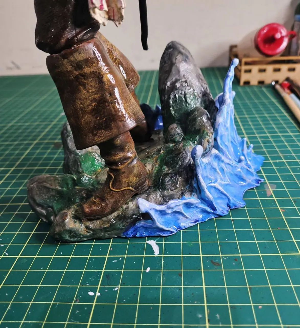 Jack Sparrow Estatueta Action figure boneco de ação  - Foto 2