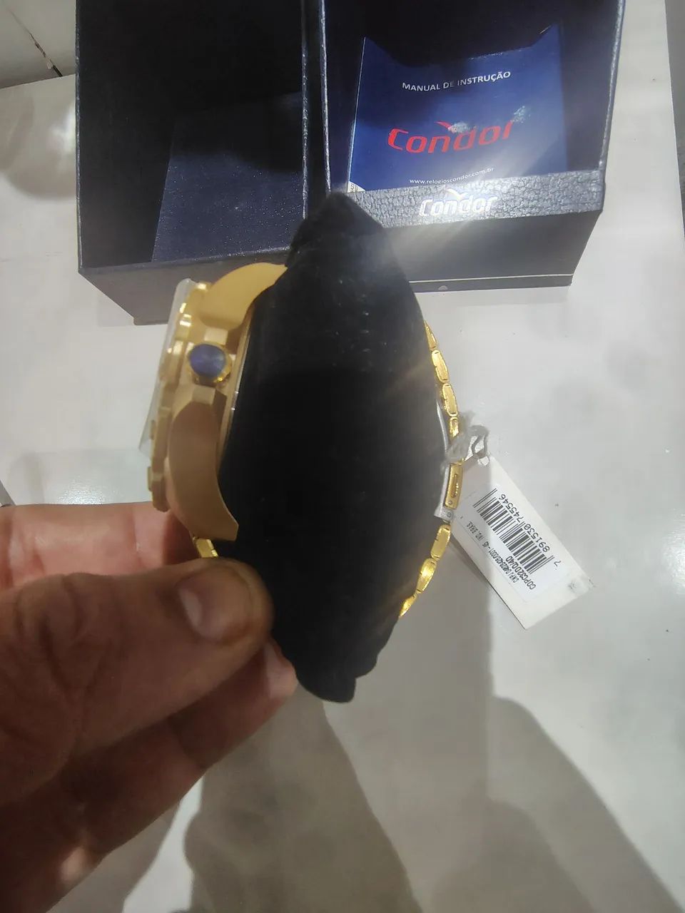 Relógio condor Dourado  - Foto 5