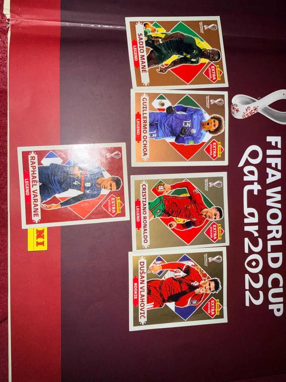5 legends incluindo o CR7 DOURADO (POR APENAS 199 reais