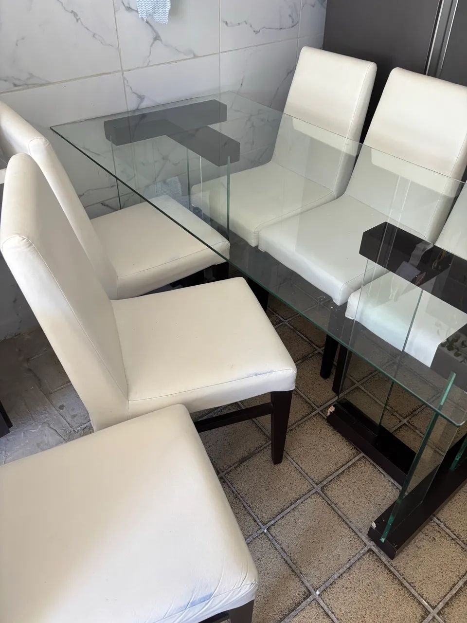 Mesa de jantar com seis cadeiras  - Foto 2