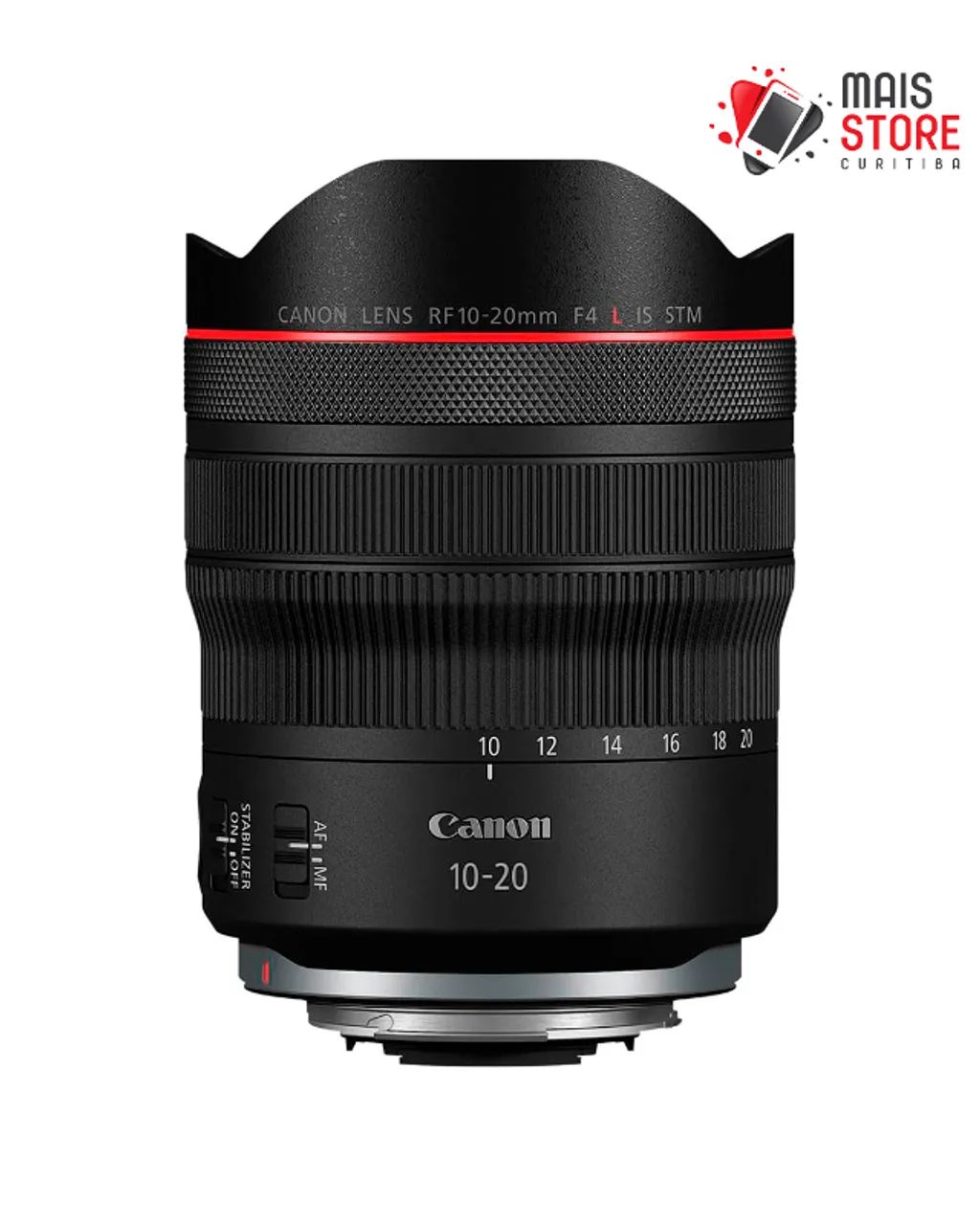 Lente Canon RF 10-20mm f/4 L IS STM - (Novo/Lacrado)