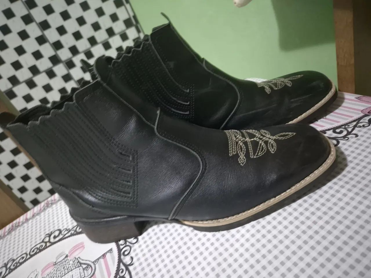 Bota nº 42 - Usada apenas 1 vez! - Foto 5