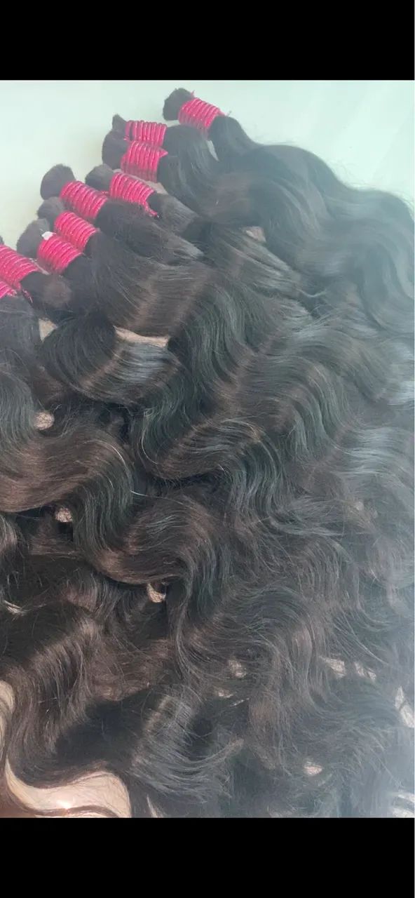 Cabelo humano de ótima qualidade 