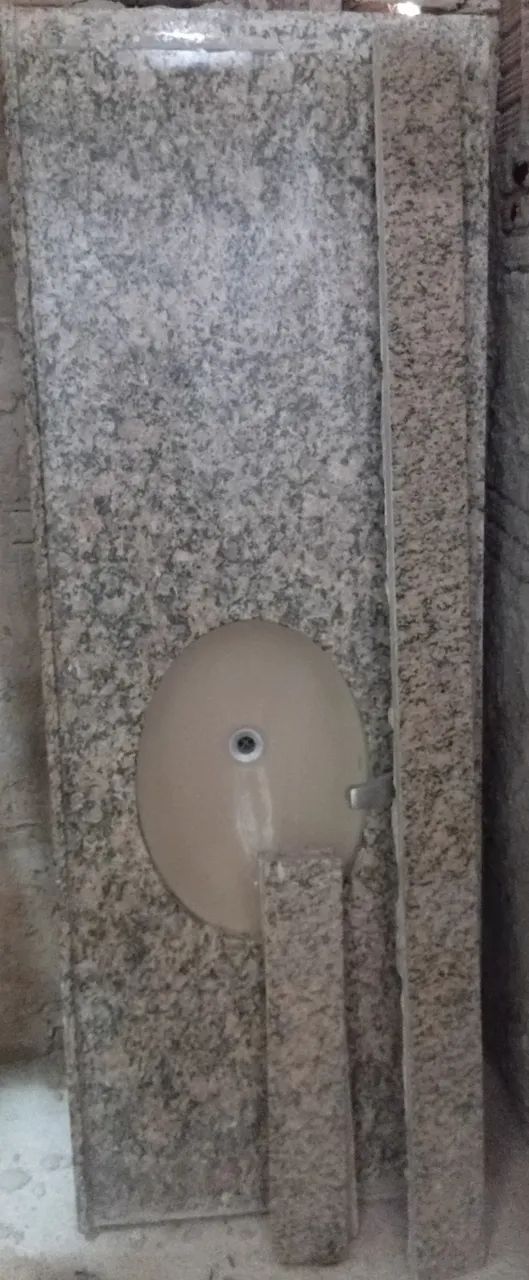Bancada de mármore com pia Deca - Foto 3