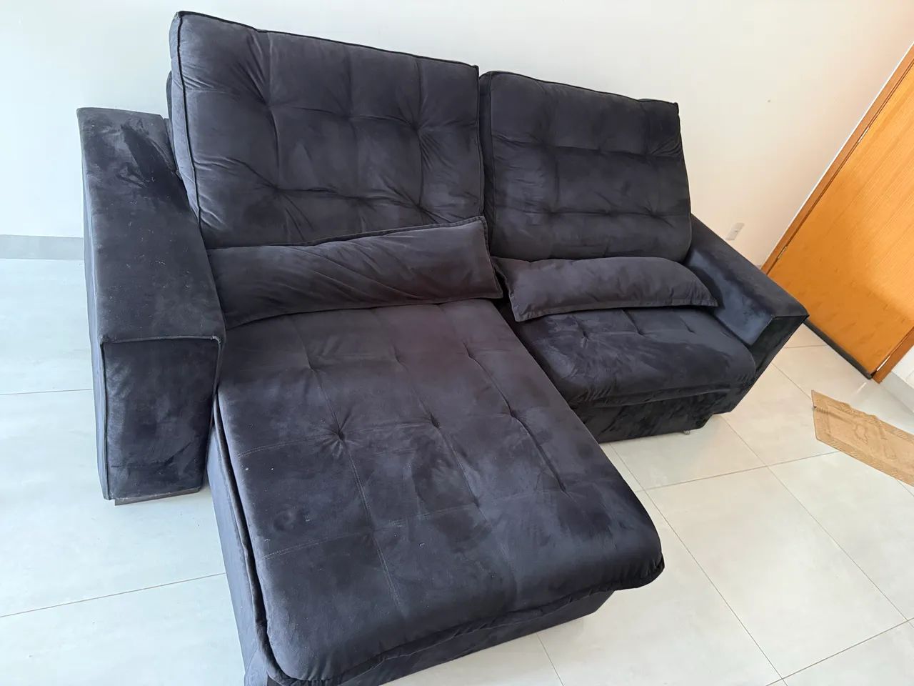 Sofá Retrátil e Reclinável 2,5 metros - Foto 3