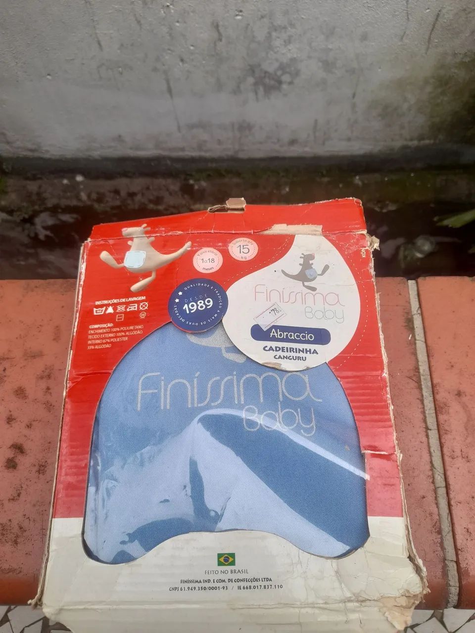 Canguru Finíssima Baby Azul - Foto 3
