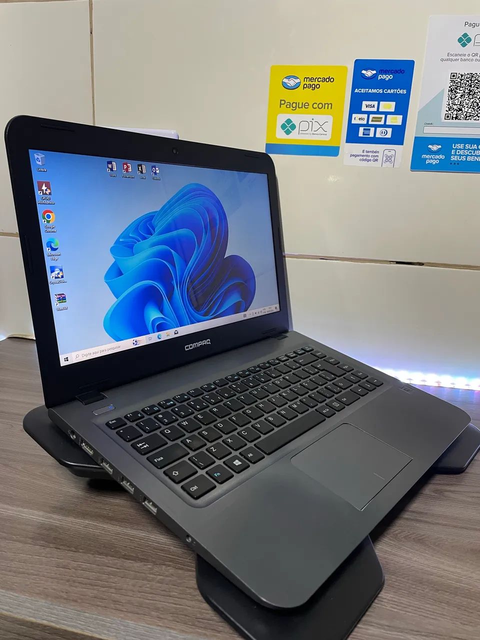 Notebook HP Compaq (empresarial / home office) 