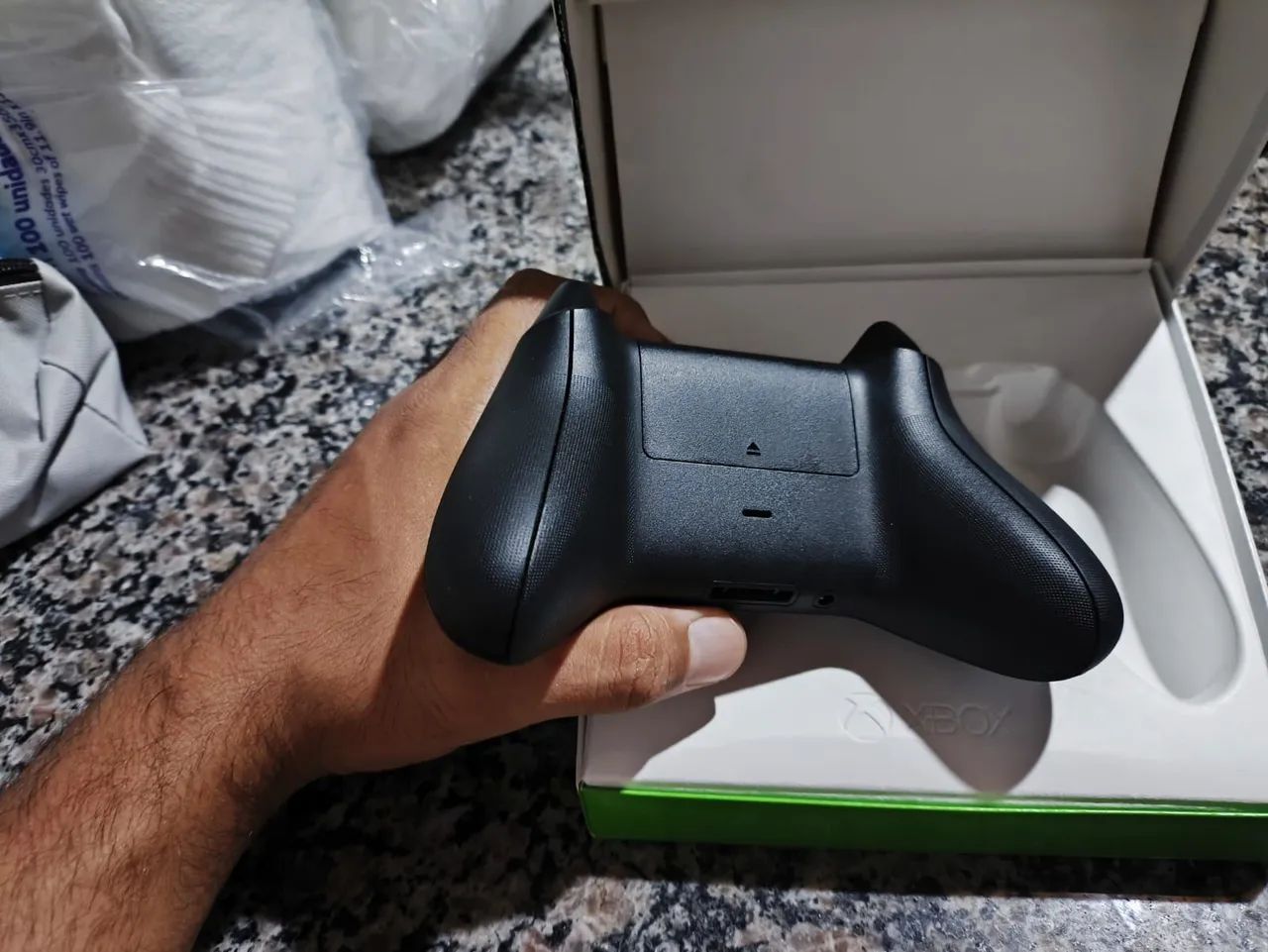 Controle Xbox Series S/X Carbon Black Original Microsoft - 3 Meses de Garantia  - Foto 5