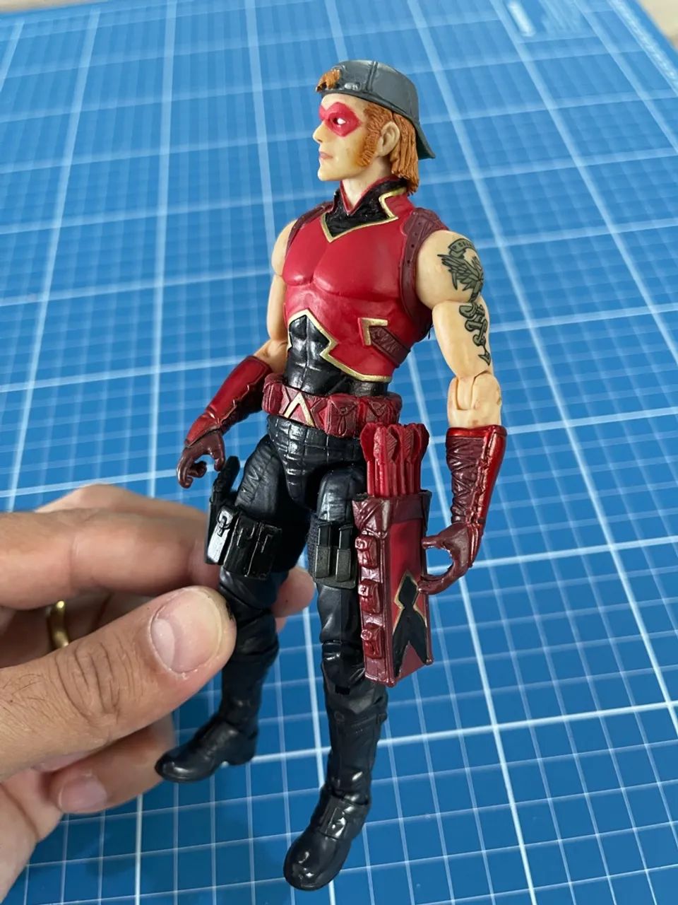 Arsenal /  Custom figure 1/12 mafex Marvel legends  - Foto 5