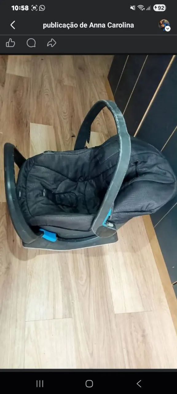 BEBE CONFORTO COM SUPORTE PARA CARRO - Foto 2