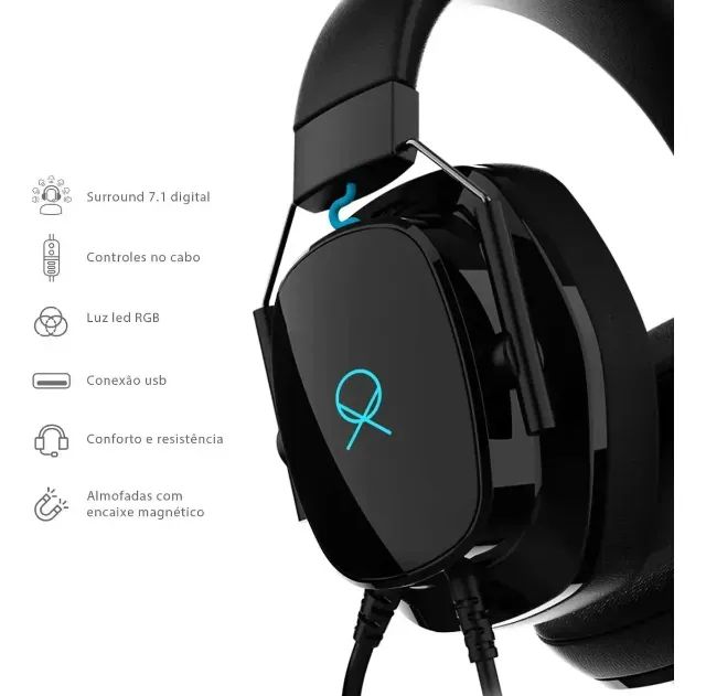 Headset Gamer Ox Orion - Foto 3
