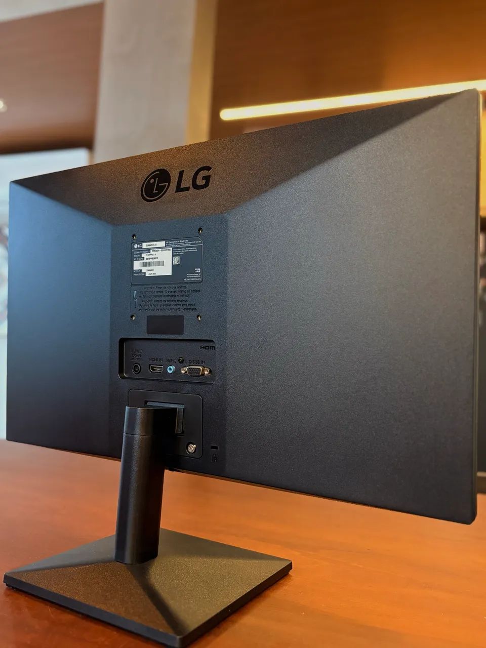 Monitor LG 22mk400h 21,5 Full Hd Hami Preto - Foto 2