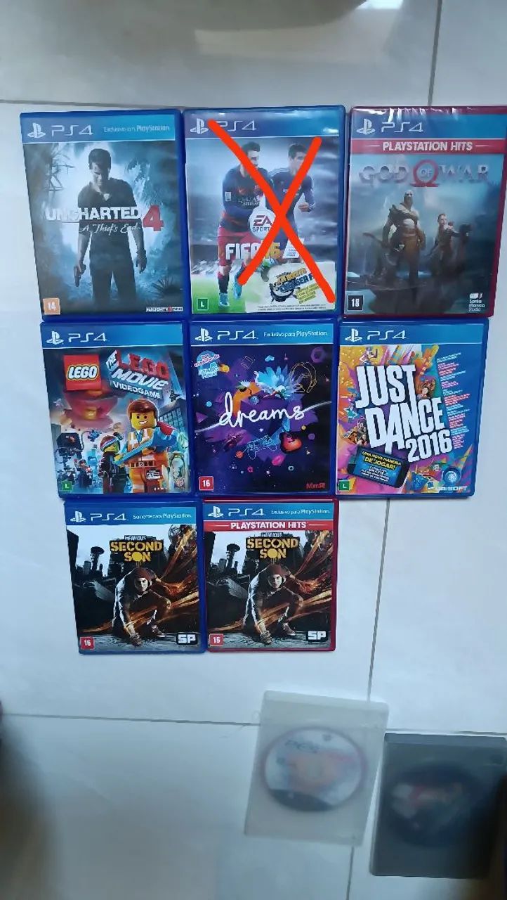 Jogos PS4 