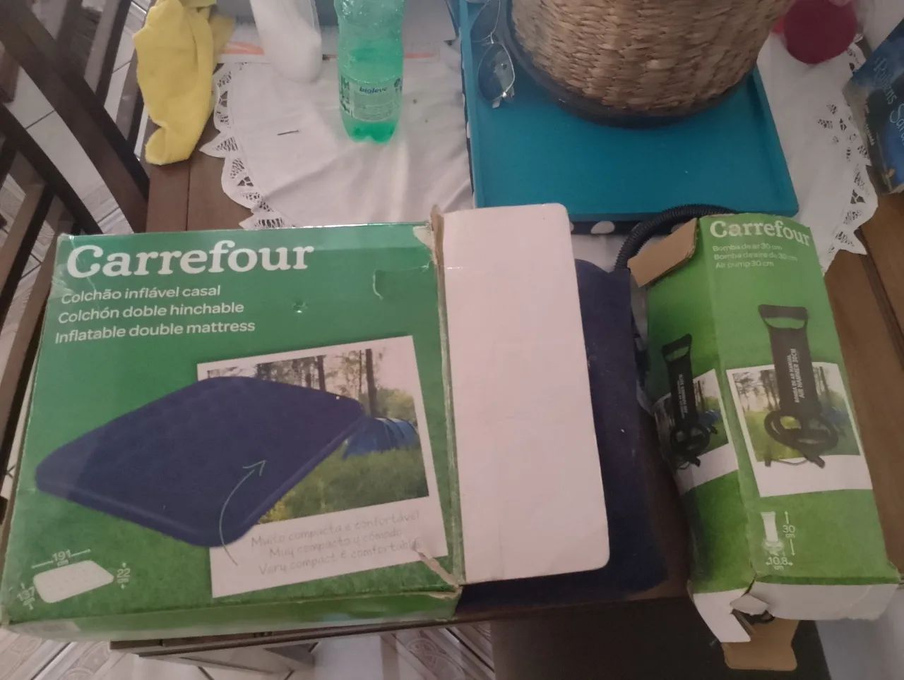 Colchão de casal inflável 