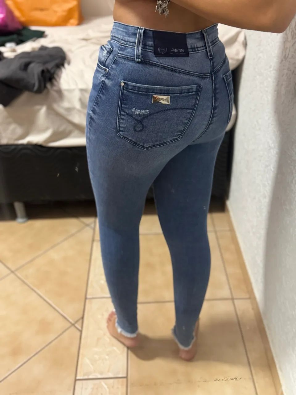 CALÇA JEANS 38 LEZ A LEZ - Foto 4