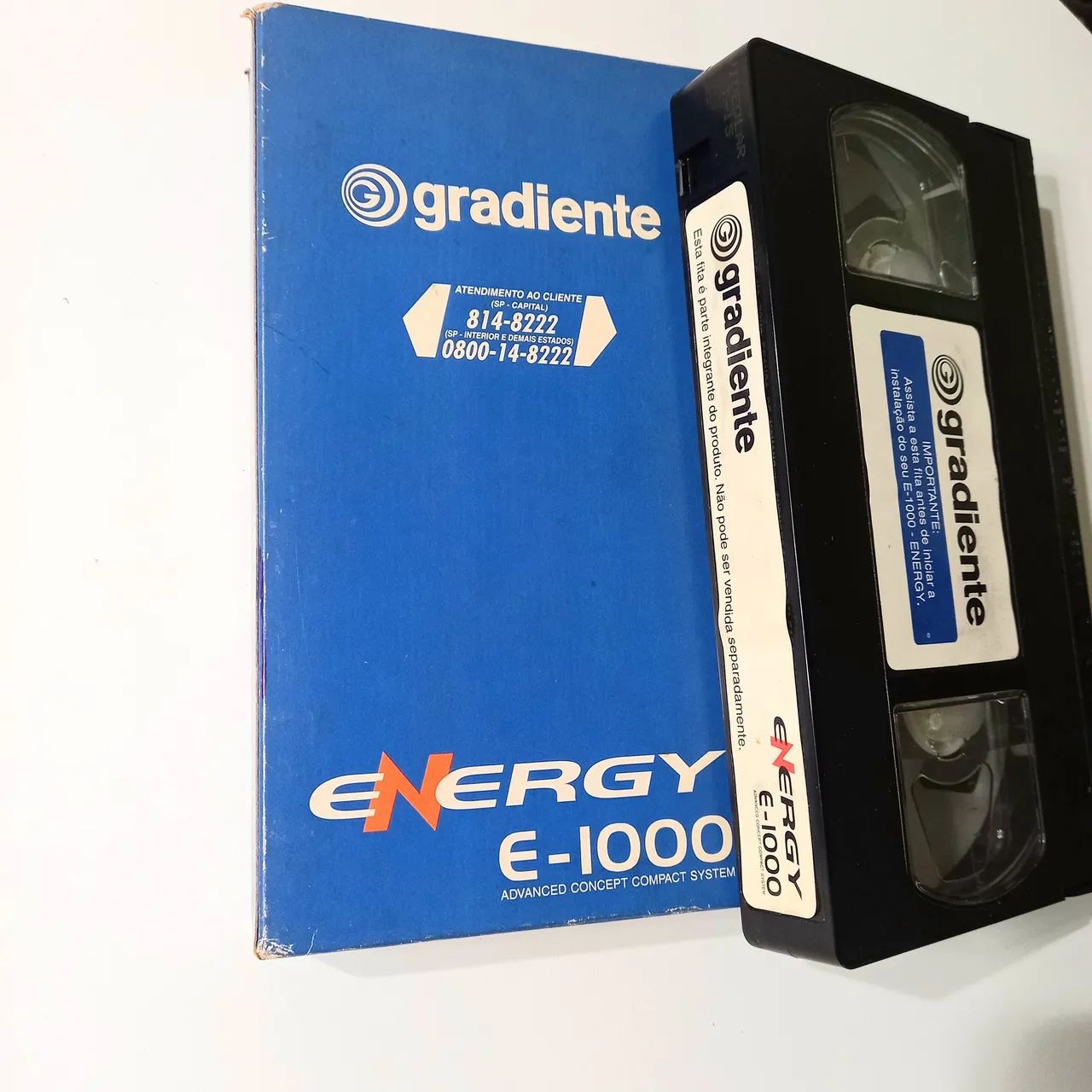 Fita VHS do mini system Energy e-1000 Gradiente - Foto 3