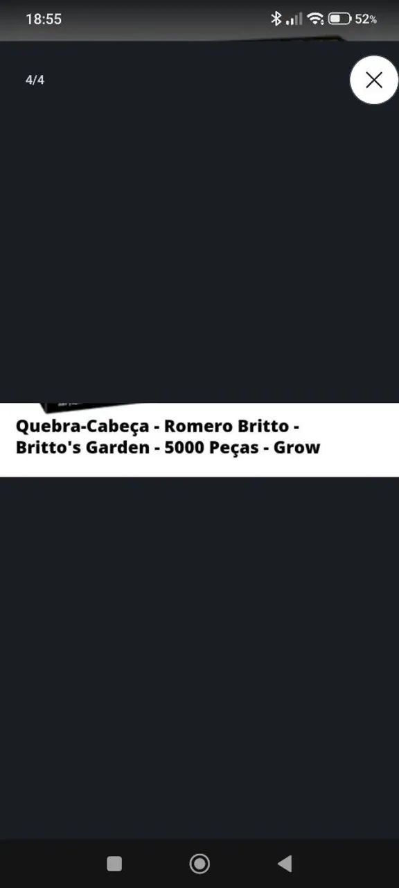 Quebra cabeça Britto's Garden  - Foto 4