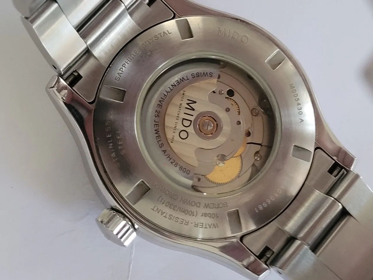 Relógio mido multifort automático original 42mm - Acessórios