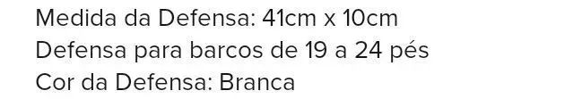 Defensa p/ Embarcações G-2