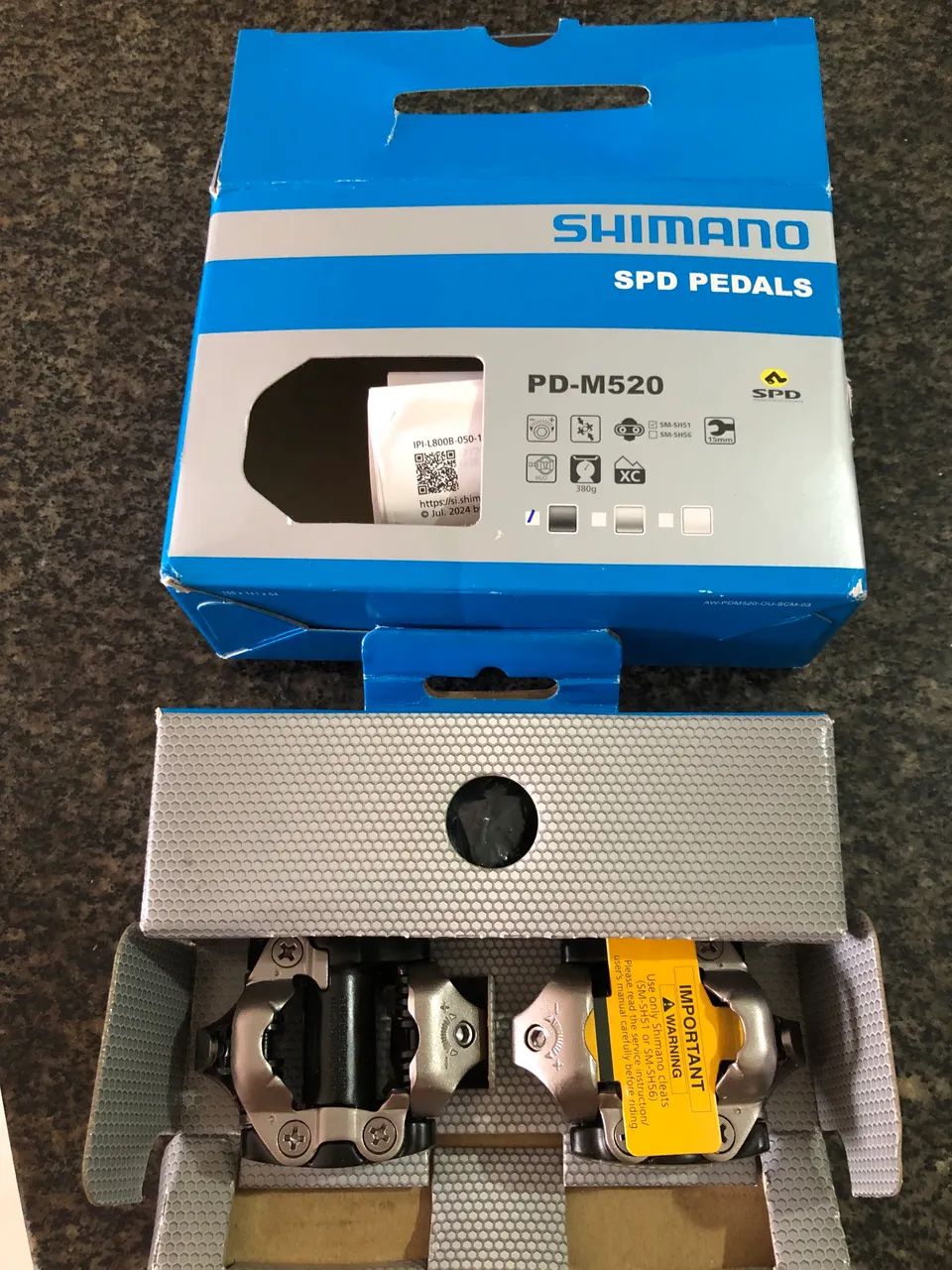 Pedal Shimano M520 Original Novo!! - Ciclismo - Vista da Penha
