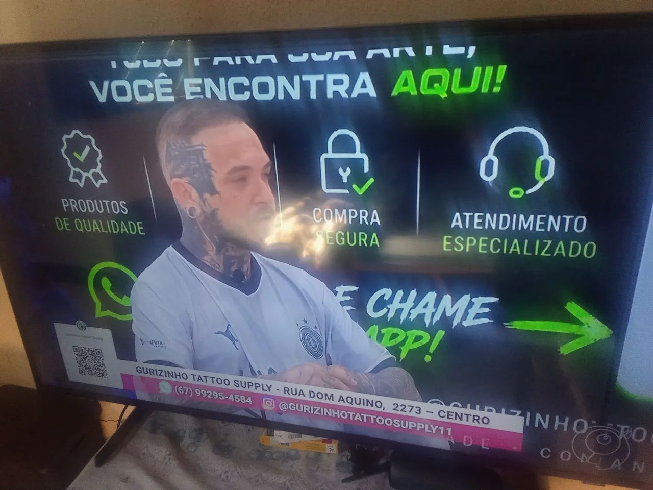 Tv smart 43 polegadas 4K cristal UHD 