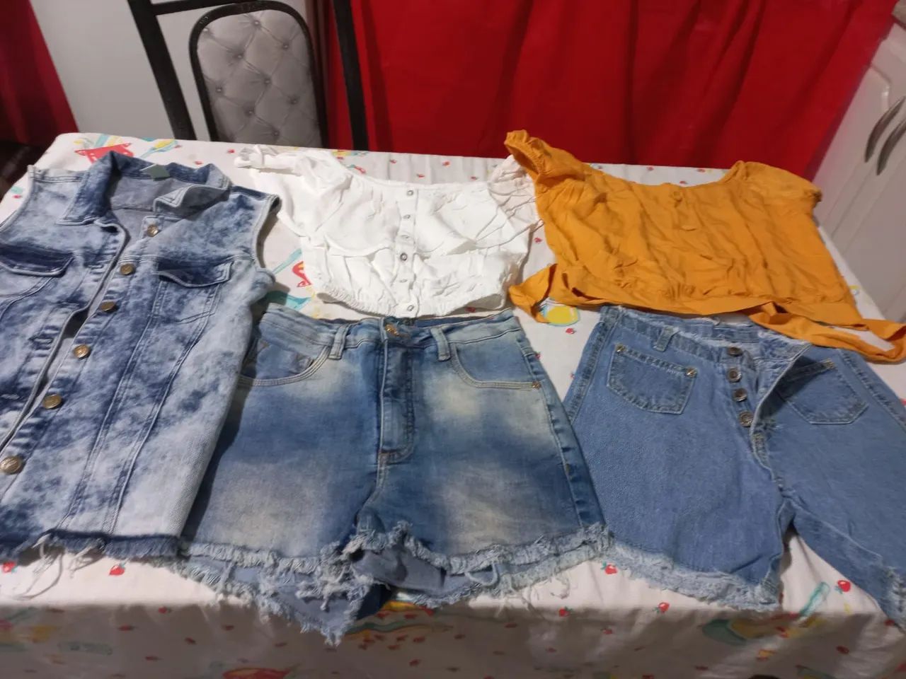 Roupa juvenil Tam 16.  Lote com 20 peça  - Foto 4