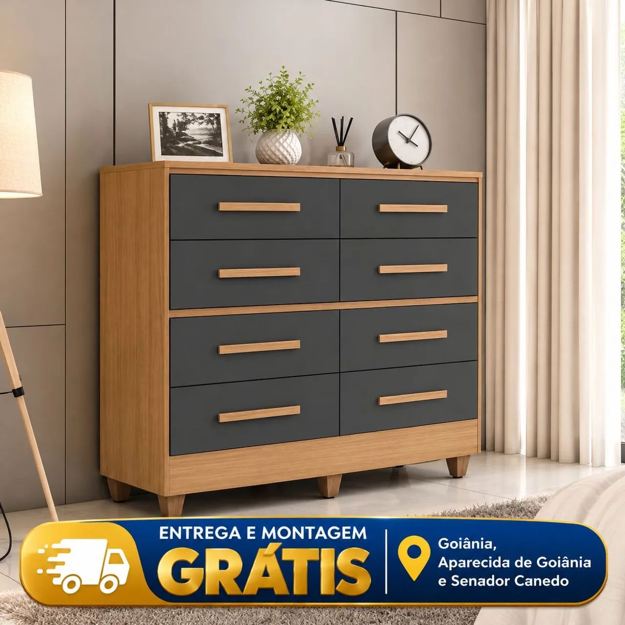 Comoda Lite 8g - Nature/cinza