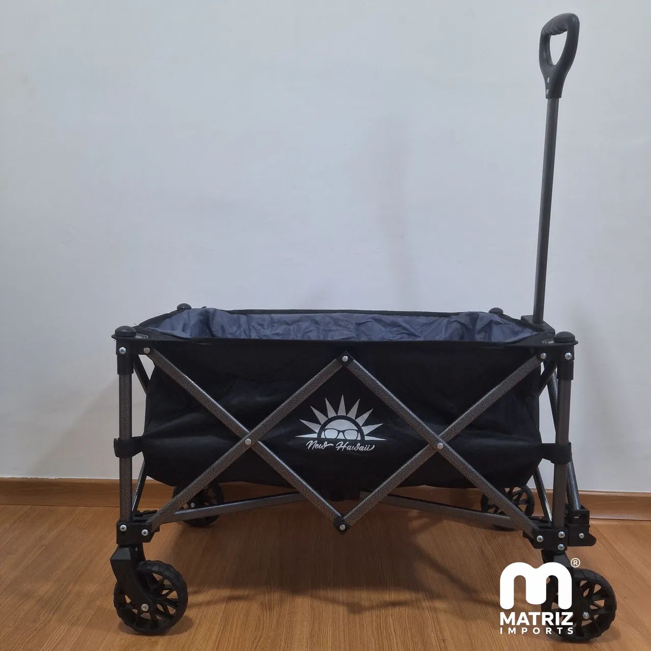 Carrinho Dobrável Multiuso Reforçado 100kg - Compacto e Resistente