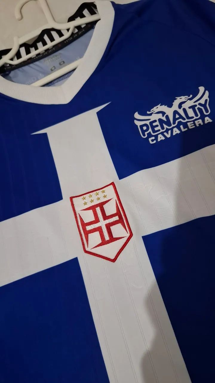 Camisa Vasco Azul Templária Cavalera - Foto 2