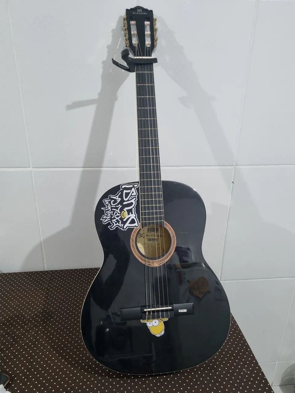 Michael Classical Nylon Guitar, Semi-New + Gig Bag