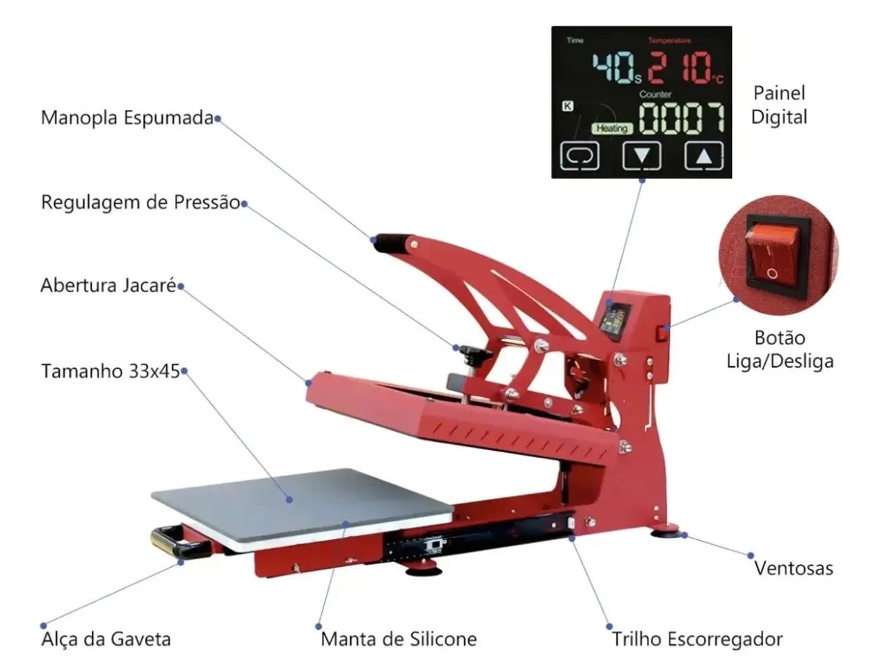 Prensa Térmica  - Foto 3