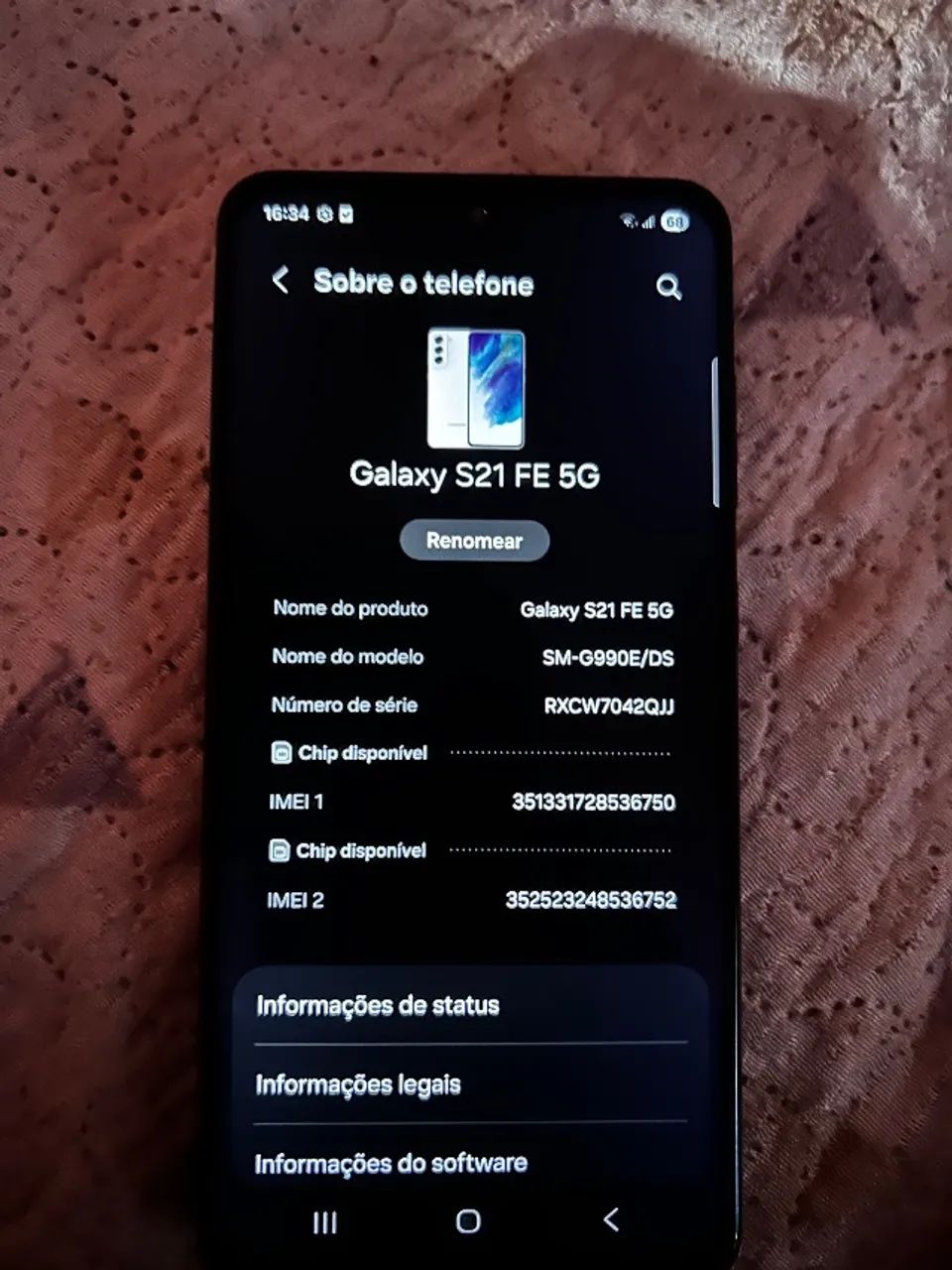 Celular S21FE