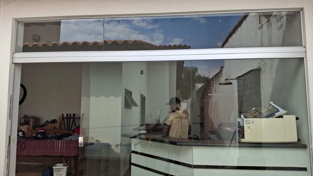 Portas de Blindex 