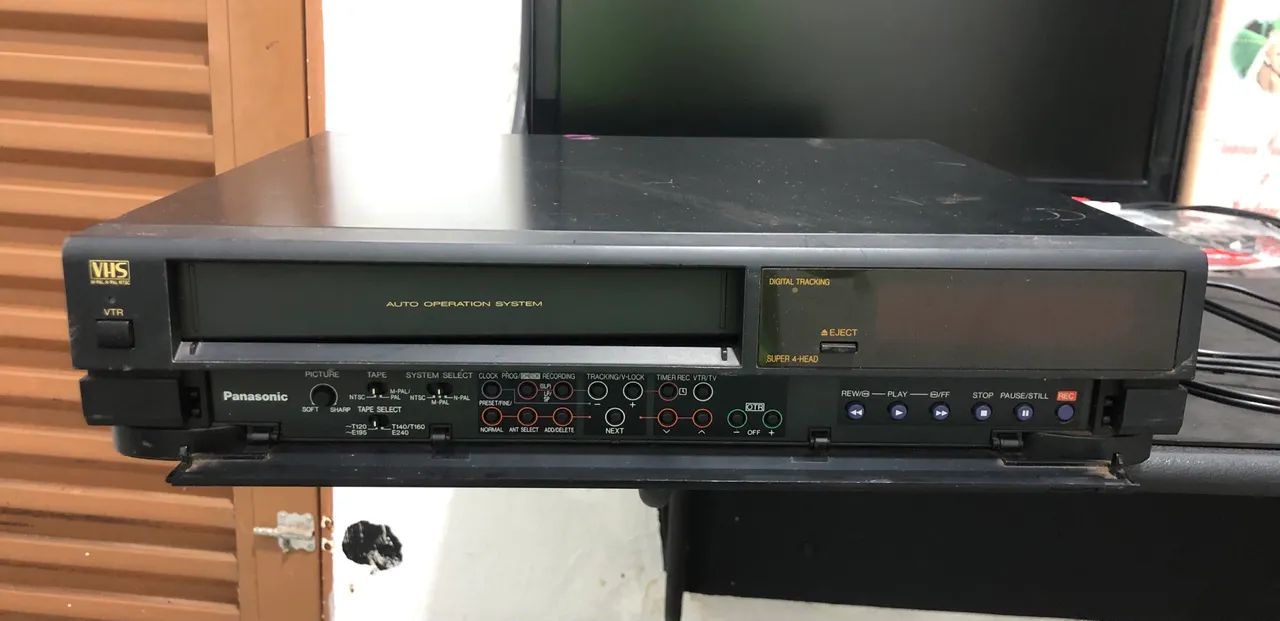 Vídeo cassete Panasonic  J 48 relíquia (Leia a descrição )