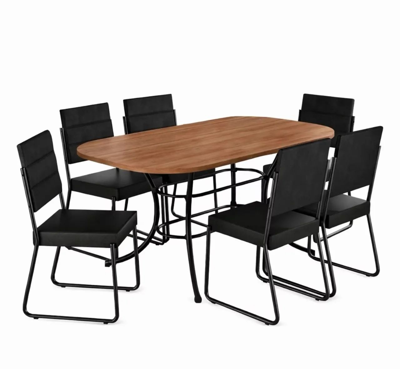 Conjunto de mesa com 6 cadeiras  - Foto 3