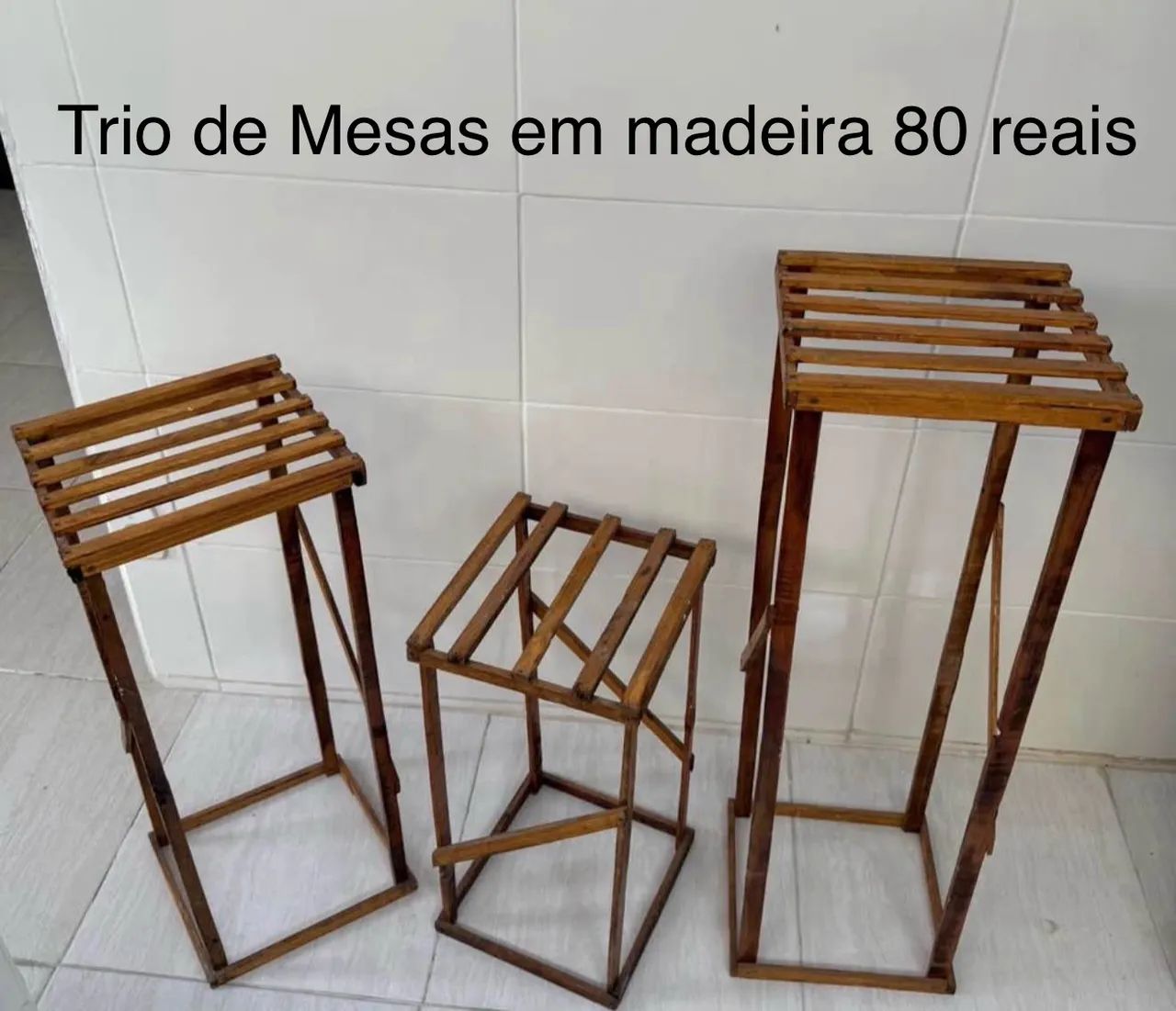 Conjunto de Mesas 