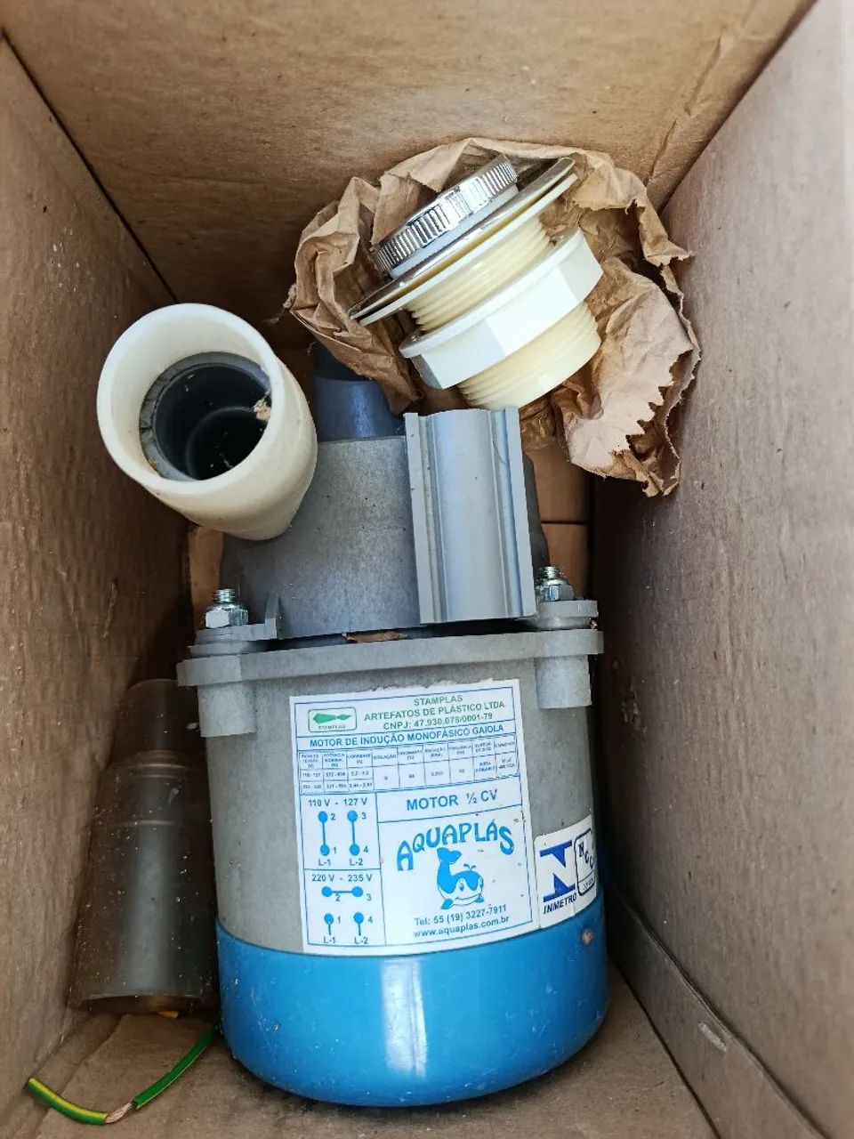 Banheira de Hidromassagem Aquaplas - Kit Completo (Nunca Usada) - Foto 4