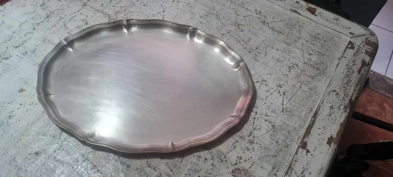 Baixela em prata