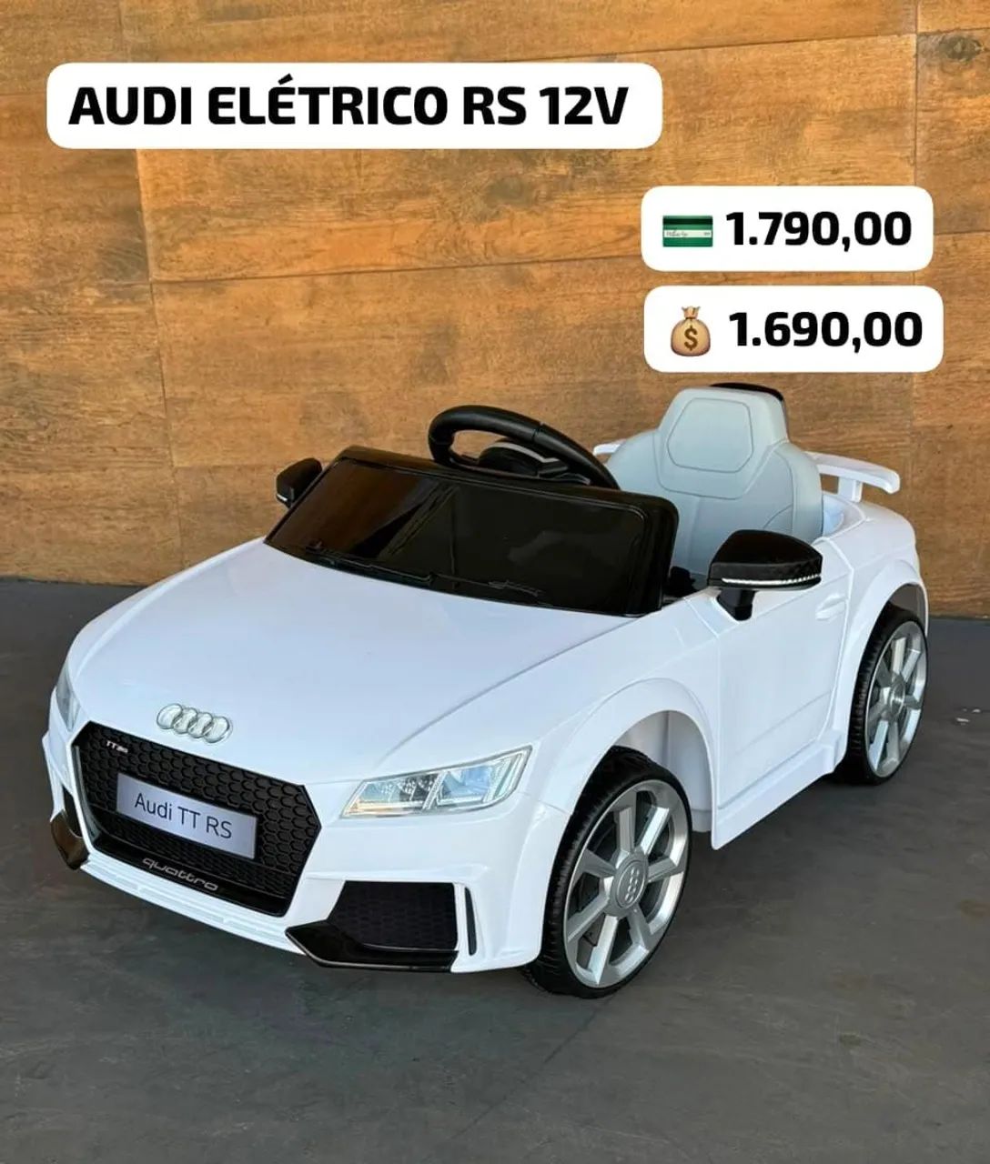 Carro eletrico infantil 12v c/r - Foto 3