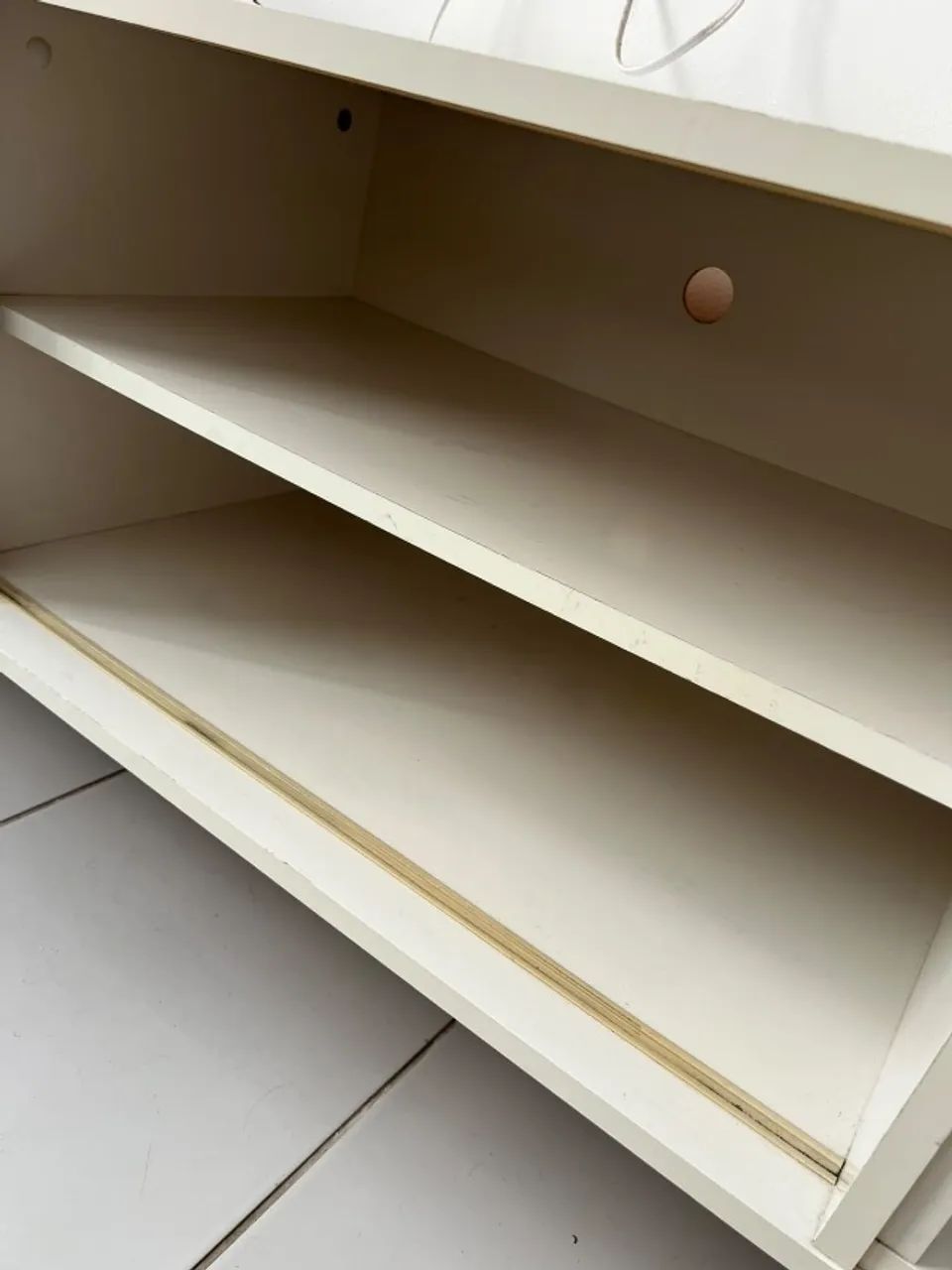 Vende-se rack branco mobly  - Foto 2