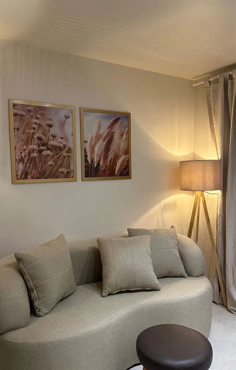 Sofá organico 3 lugares 