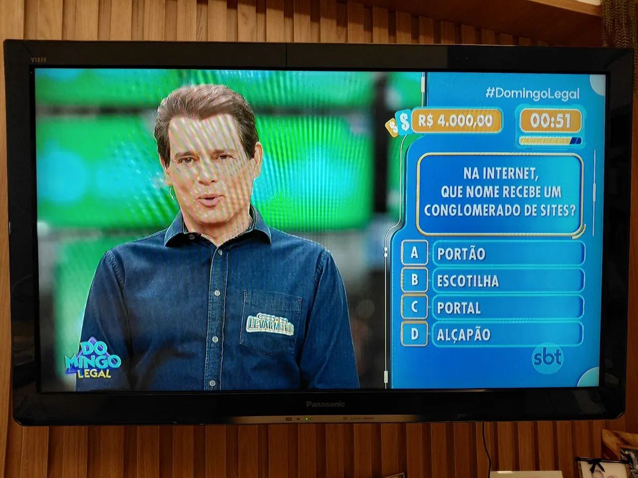 Emperdivel! TV Panasonic 46polegadas não smart - Foto 5